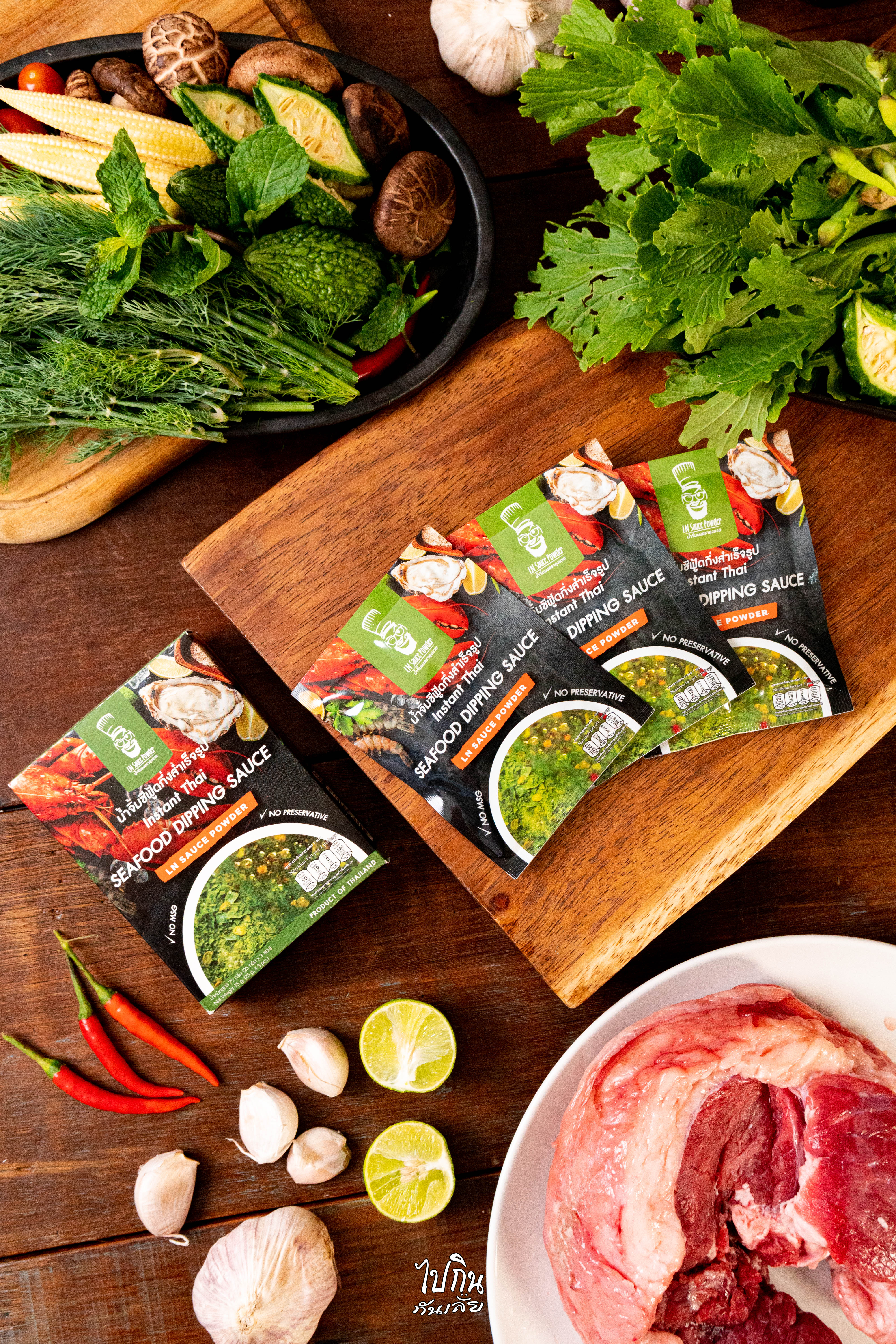 Thai Food Background